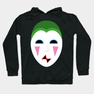 Dr Who Black Orchid harlequin mask Hoodie